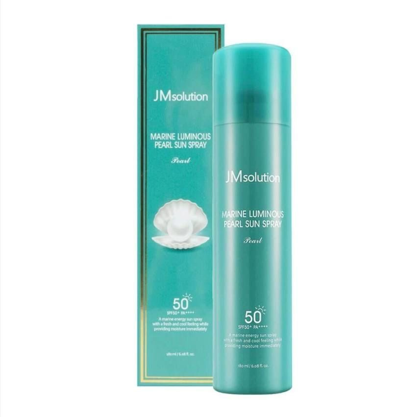 Солнцезащитный спрей с жемчугом JMsolution Marine Luminous Pearl Sun Protection Sun Spray SPF50+ PA+++, #1