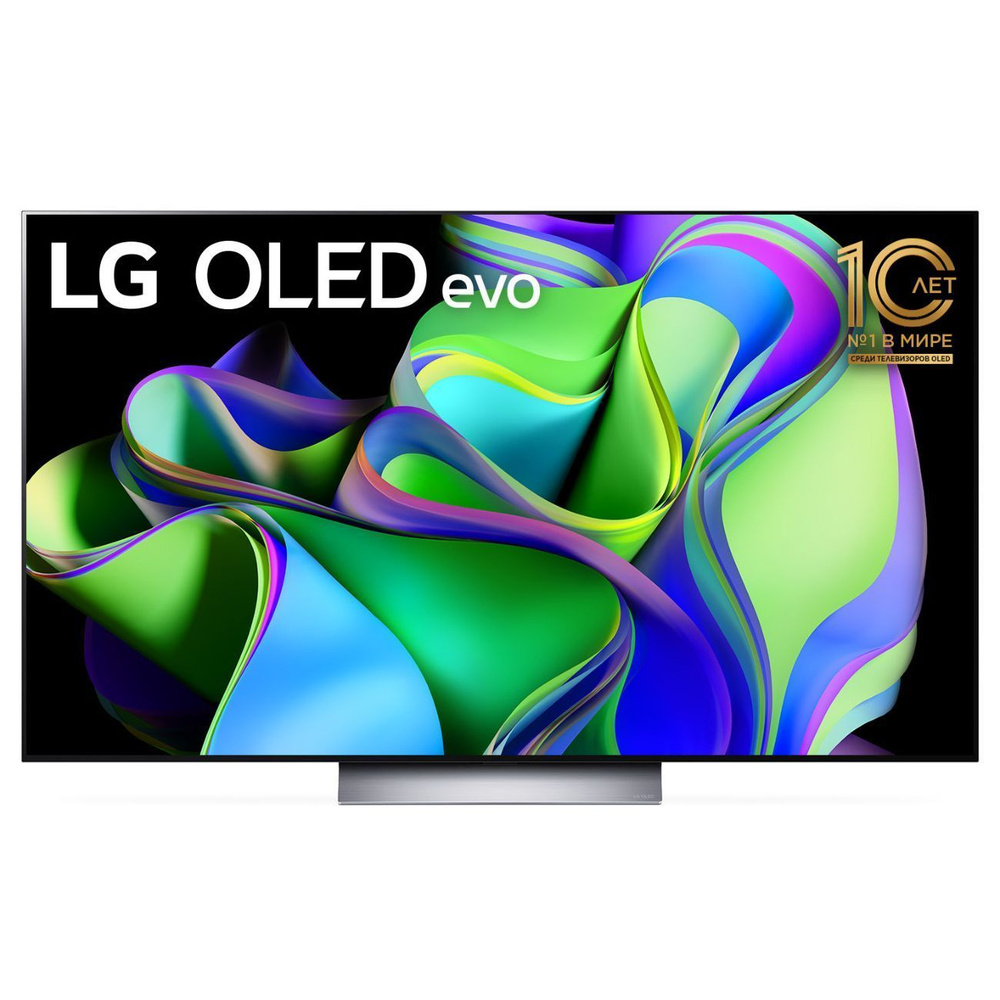 LG Телевизор OLED55C3RLA (2023) 55" 4K UHD, черный #1