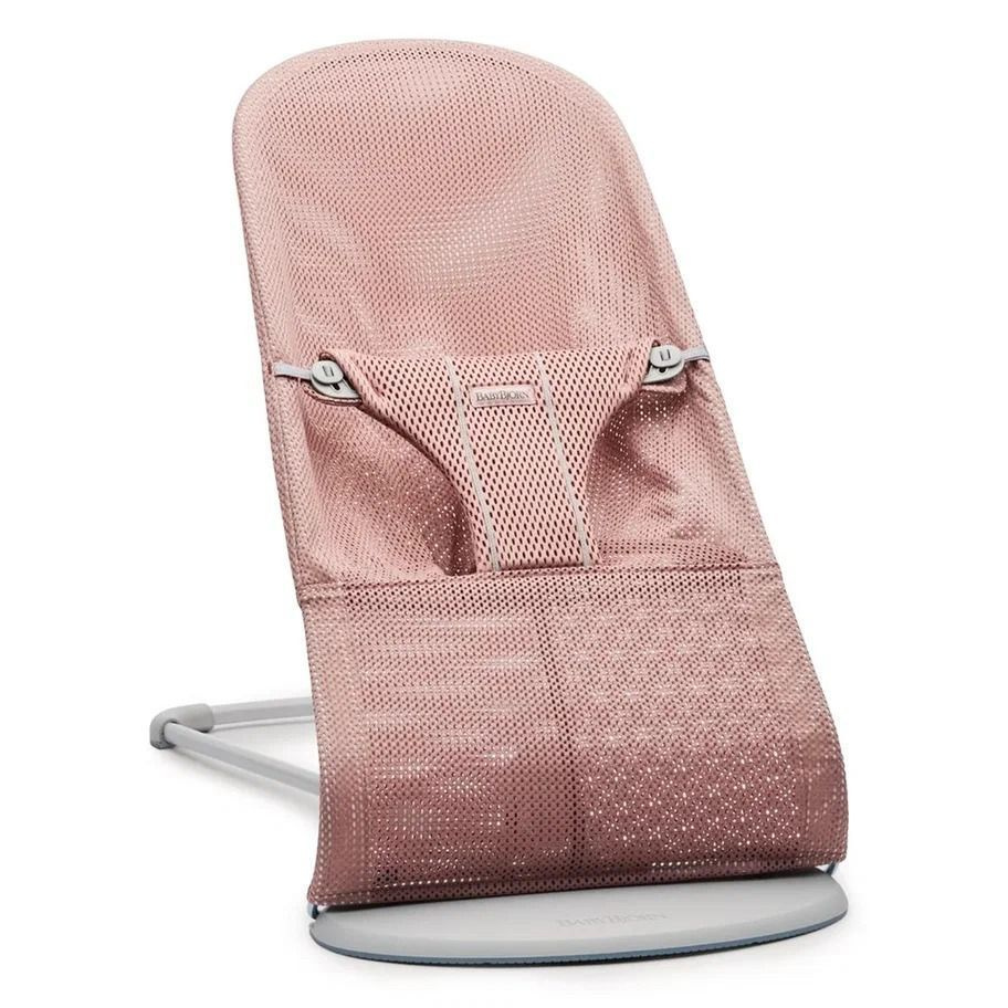 Кресло-шезлонг BabyBjorn Bliss Mesh Dusty Pink 0061.08 #1