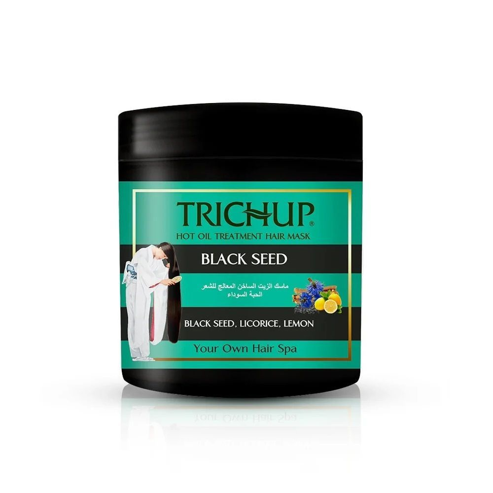 Trichup HOT OIL Treatment Hair Mask BLACK SEED Vasu / Тричуп Маска для волос Trichup с черным тмином #1
