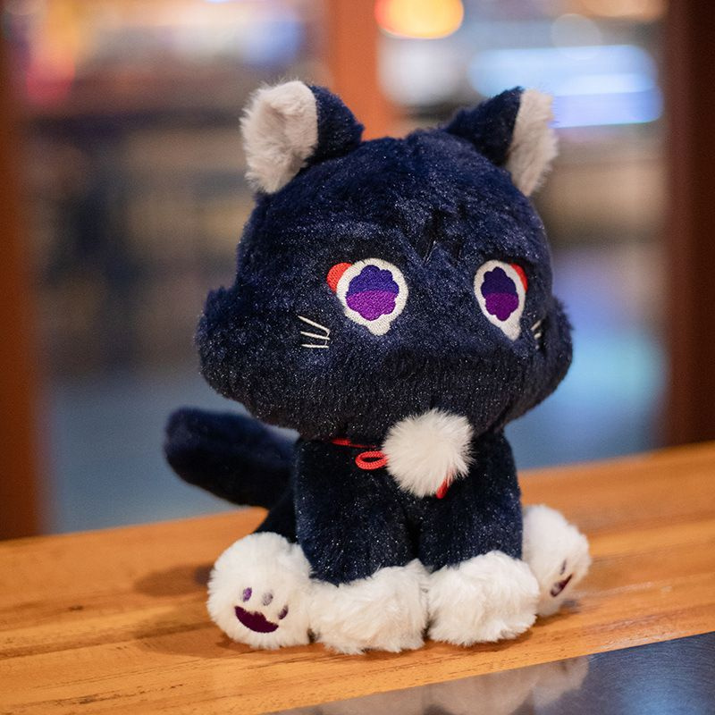 Плюшевая игрушка Genshin Impact Scaramouche Cat 25см #1