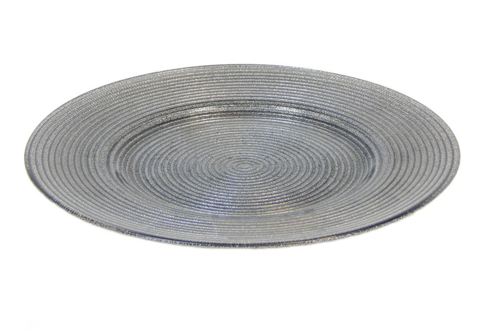 AKCAM Тарелка, 1 шт, Стекло, диаметр 33 см #1
