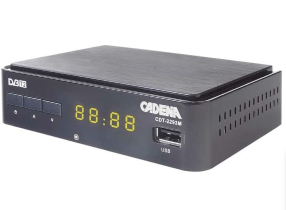Cadena ТВ-ресивер приемник CDT-2293M , черный, черно-серый #1