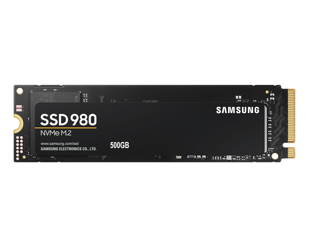 Samsung 500 ГБ Внутренний SSD-диск 980 M.2 PCI-E 3.0 (MZ-V8V500BW). Уцененный товар  #1