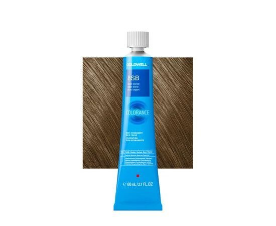 Goldwell Colorance 8SB Тонирующая крем-краска серебристый блонд 60 мл  #1