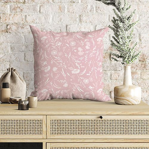 Декоративная подушка Радушная хозяйка (Традиция) 40х40, Соцветие розовое  #1