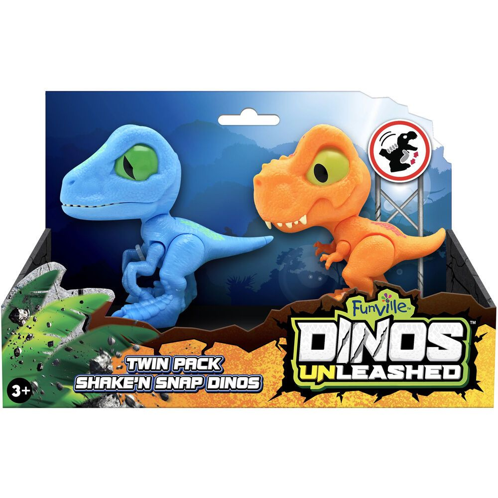 Фигурка клацающий динозавр Dino Unleashed (2 шт) (31128FI) #1