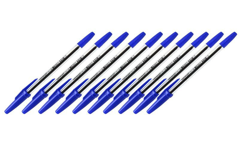 Corvina Набор ручек Шариковая, толщина линии: 0.7 мм, цвет: Синий, 10 шт.  #1