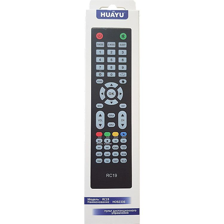 Пульт AL52D-B RC-19 для телевизора Mania, Vityaz, Blackton, Harper с Smart-TV #1