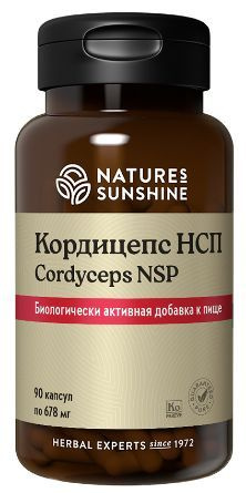 Кордицепс НСП (Cordyceps NSP), капсулы массой 678мг (БАД к пище) #1