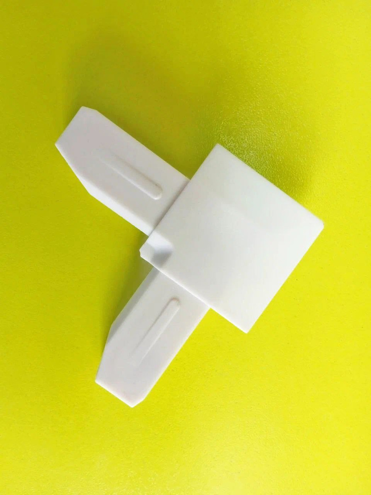 Уголок пластиковый для внутрипроемной москитной сетки 30 мм "Крыло" Белый Комплект 4 шт  #1