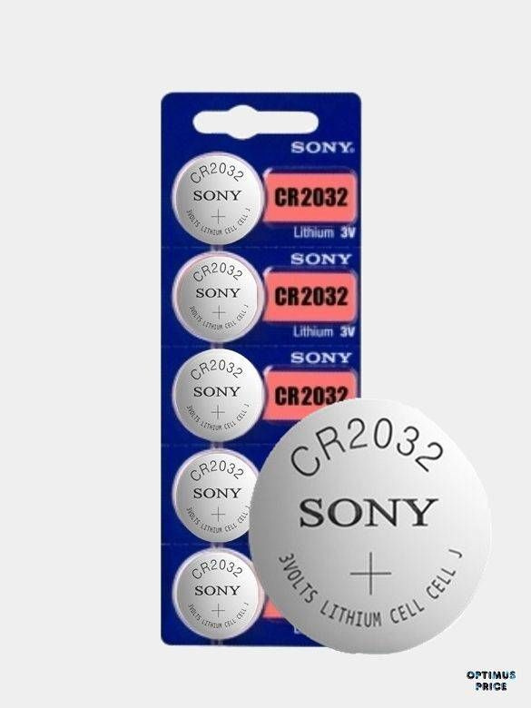 Sony Батарейка CR2032, Li-ion тип, 3 В, 5 шт #1