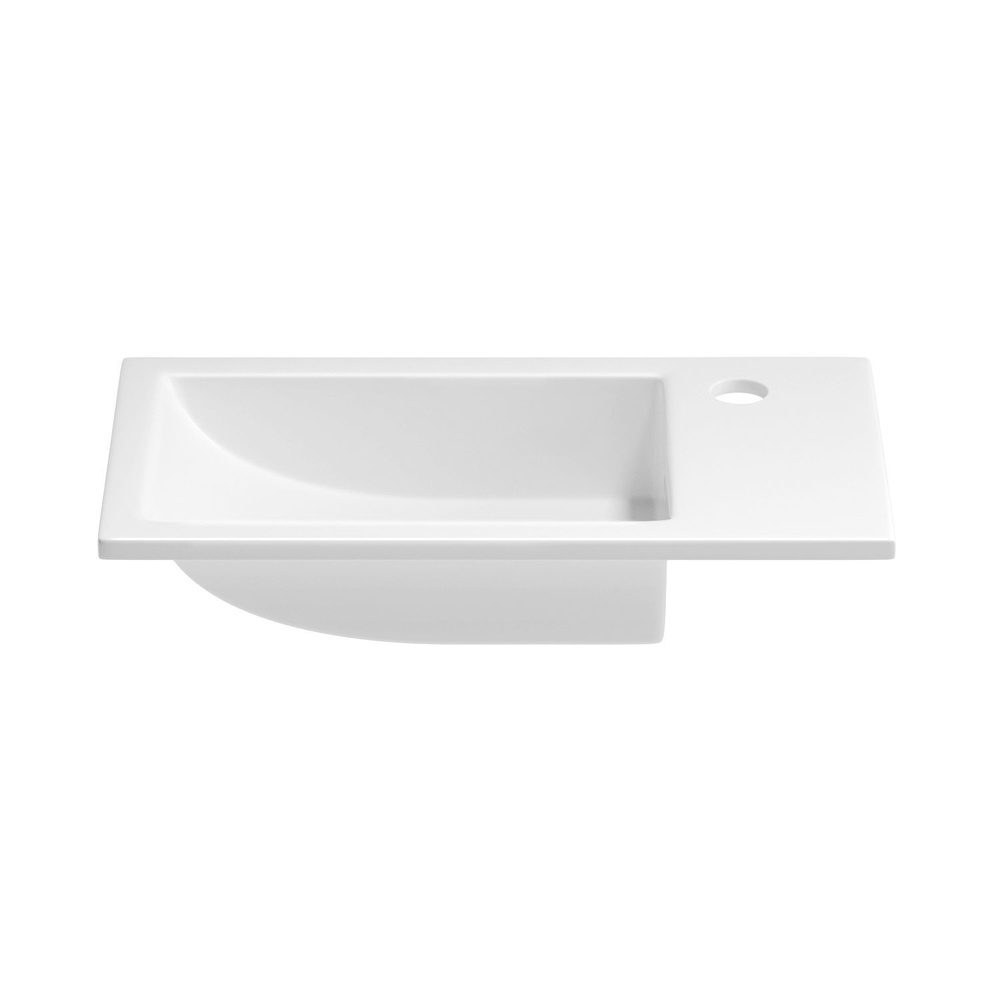 Мебельная раковина для ванной Wellsee WC Area 151806000: прямоугольная, ширина умывальника 50 см, цвет #1