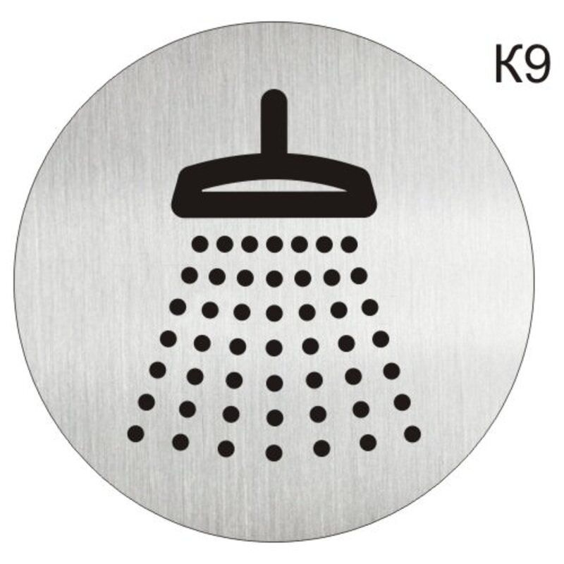 Информационная табличка - Душевая кабина, ванная комната. пиктограмма K9  #1