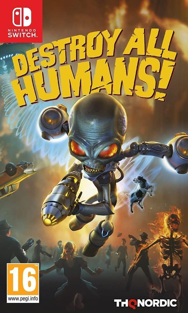 Игра Destroy All Humans! (Nintendo Switch, Русские субтитры) #1