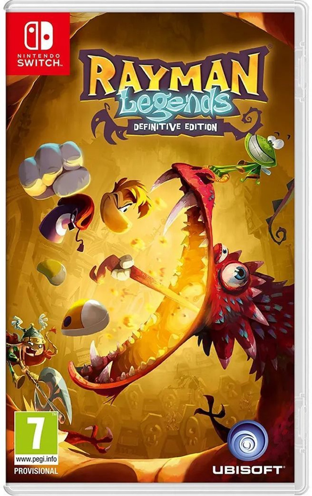 Игра Rayman Legends: Definitive Edition (NSW) (Nintendo Switch, Русские субтитры) #1