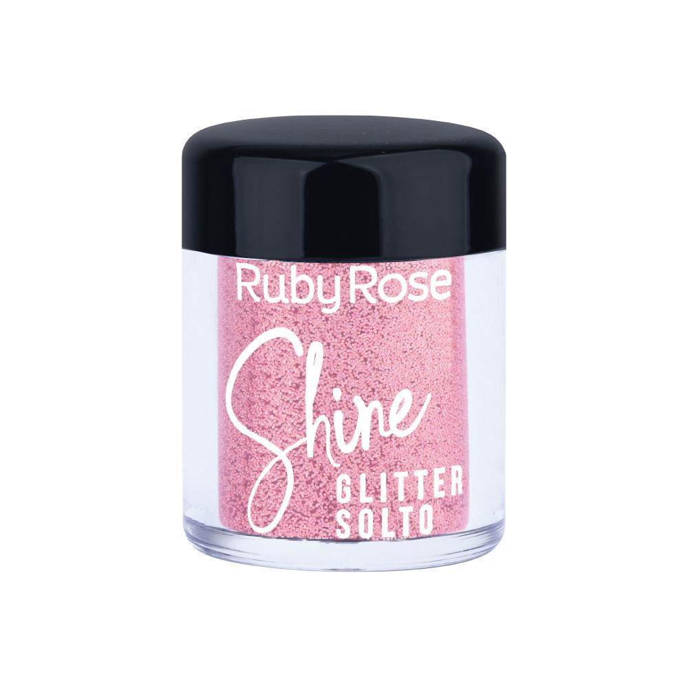 Блестки для лица и тела и волос, рассыпчатый пигмент Shine Pigmento от Ruby Rose HB-8405 Оттенок Медь #1