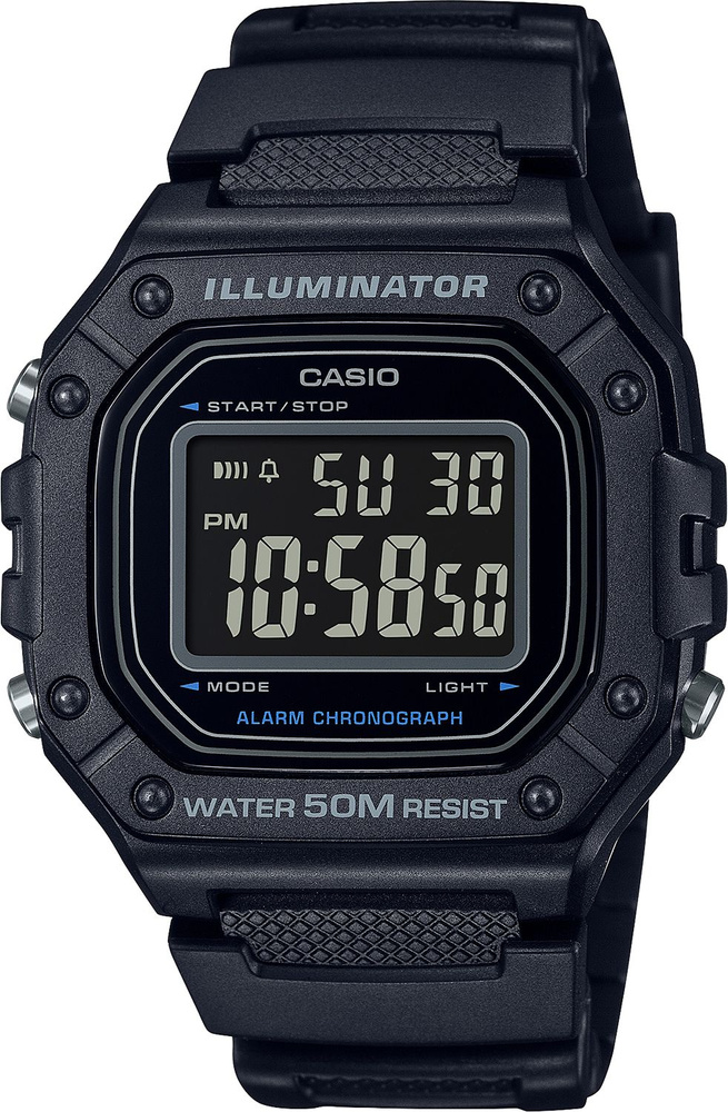 Наручные часы Casio W-218H-1B #1