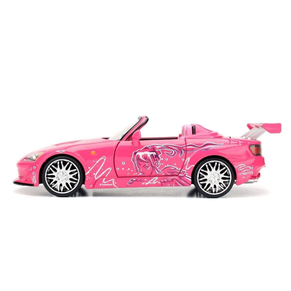 Машинка Jada Toys Suki'S 2001 Honda S2000 - 2 Fast 2 Furious 1:24 Diecast Model ,Детские игрушки, подарки #1