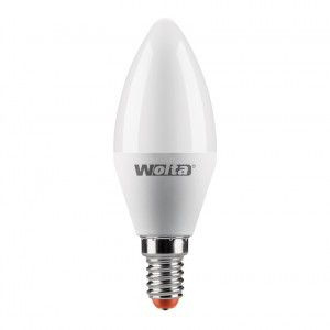 Светодиодная LED лампа Wolta лампа свеча C37 E14 10W(825lm) 4000K 4K 4K 115X37 25SC10E14 (упаковка 25 #1