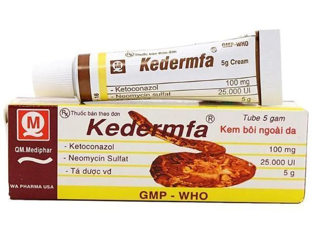 Мазь противогрибковая Kedermfa (Кедермфа) с жиром питона #1