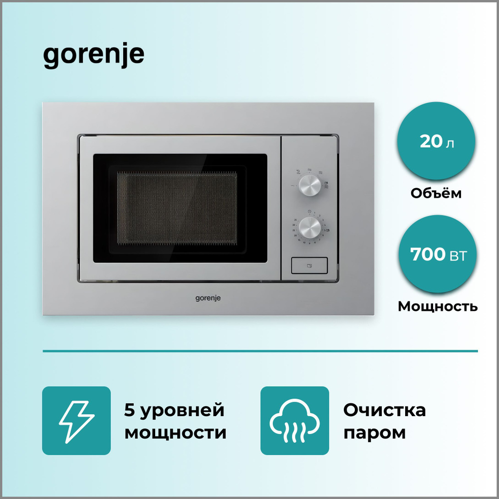 Встраиваемая микроволновая печь Gorenje BM201EM1X #1