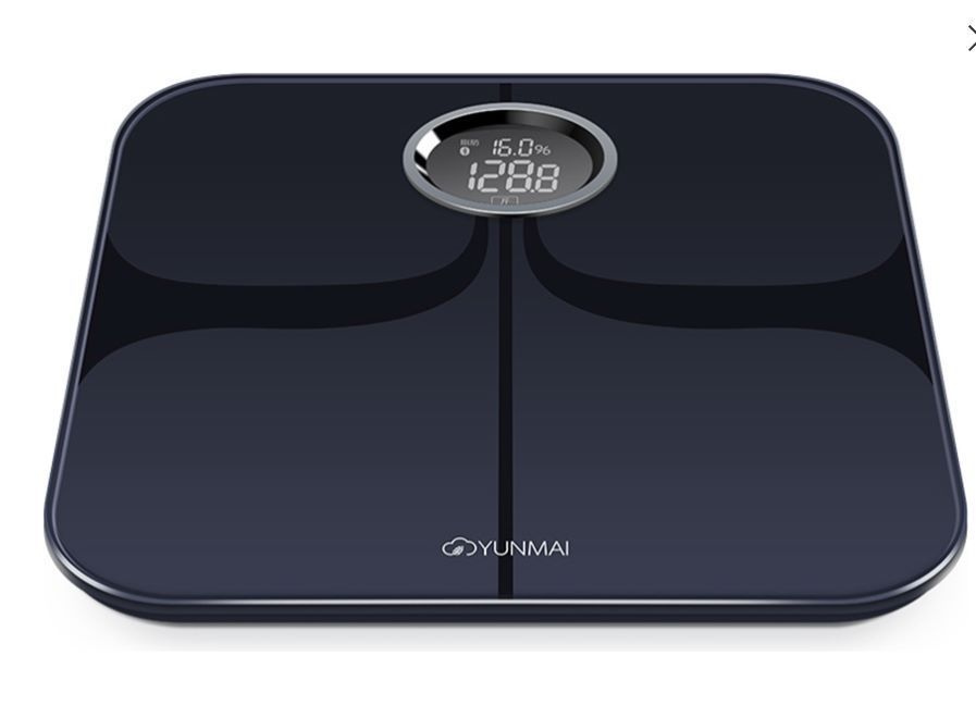 Xiaomi Напольные весы Весы диагностические Yunmai Premium M1301 black, нагрузка 180 кг, точность 100 #1