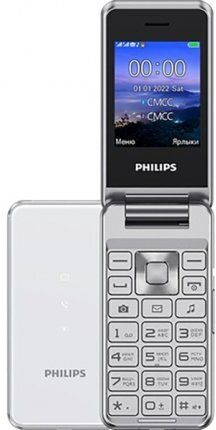 Philips Мобильный телефон E2601, серебристый #1