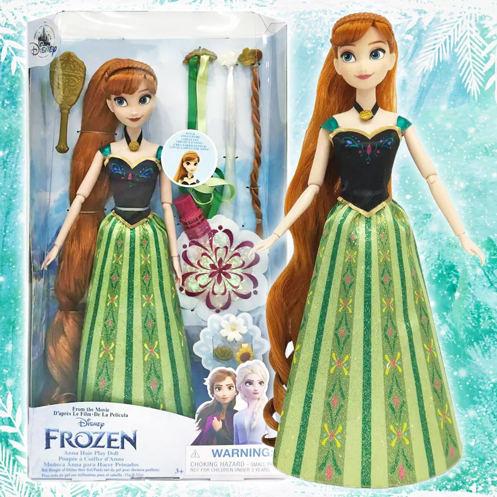 Кукла Анна Disney Frozen Магия волос #1