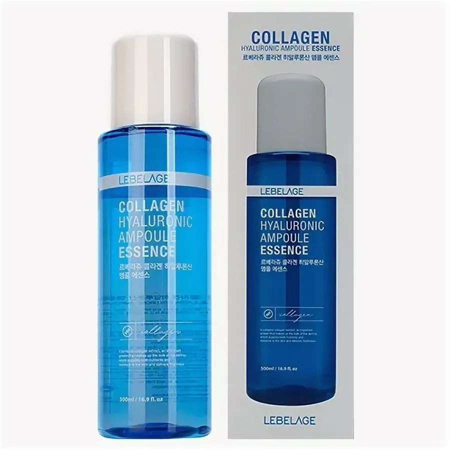 LEBELAGE Гиалуроновая ампульная эссенция для лица с коллагеном Lebelage Collagen Hyaluronic 300 мл  #1