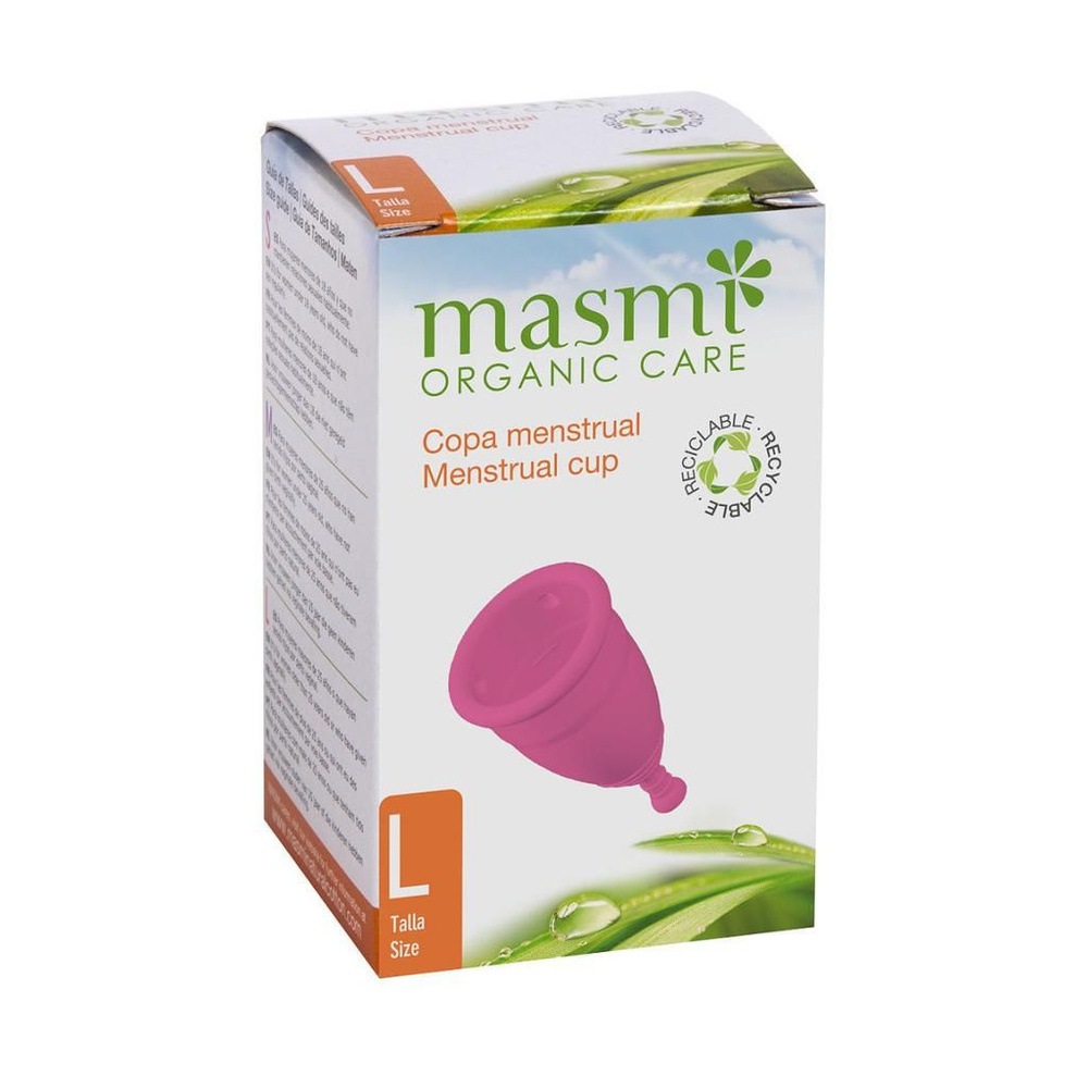 Гигиеническая менструальная чаша размера L - Masmi Organic Care #1
