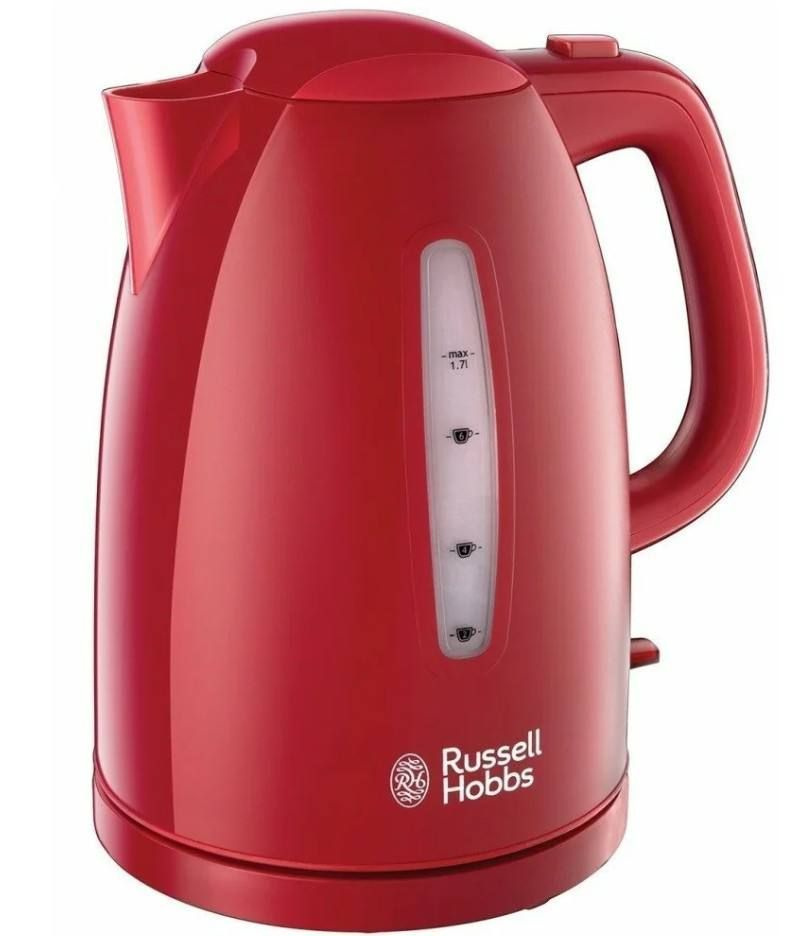 Russell Hobbs Электрический чайник 21272-70 (Textures Kettle Red), красный #1