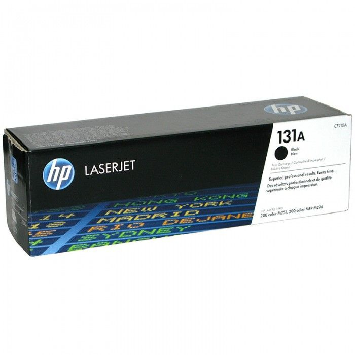 Картридж лазерный HP CF210A (131A) для HP Color LaserJet Pro 200 M251/ MFP M276 black, 1600 стр.  #1