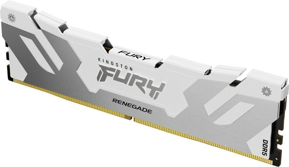 Kingston Fury Оперативная память Renegade White DDR5 7200 МГц 1x16 ГБ (KF572C38RW-16)  #1
