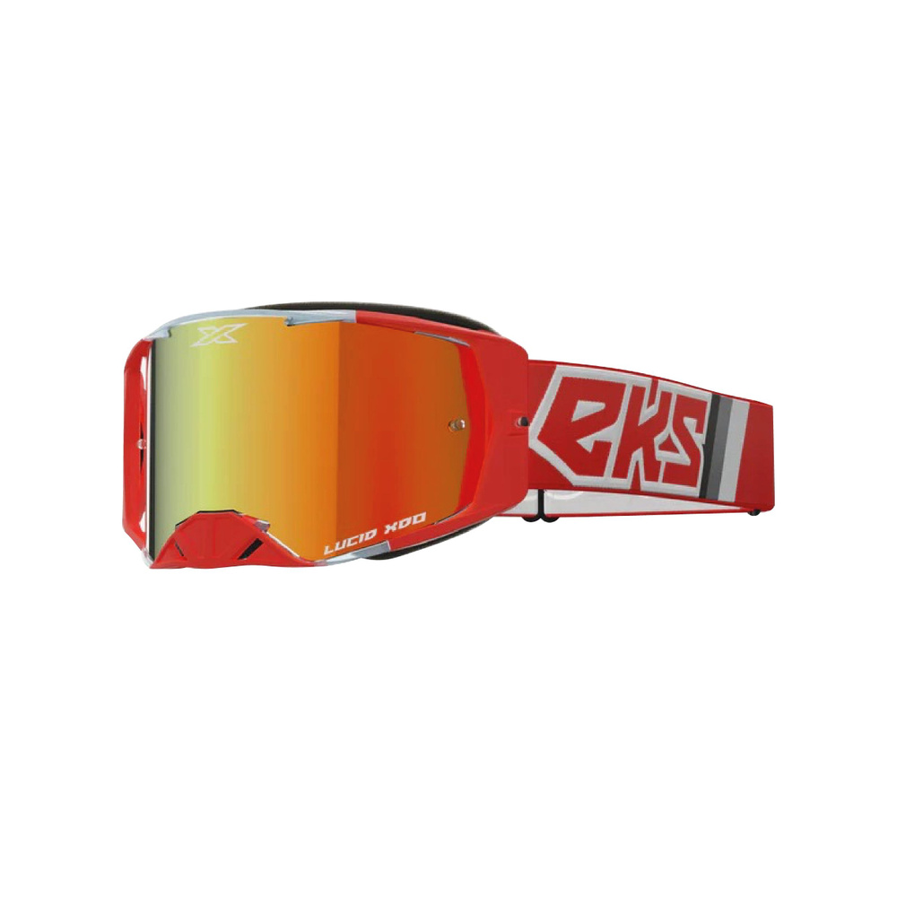 Мотоочки EKS (X) BRAND Lucid Goggle Race Red - Red Mirror Lens #1