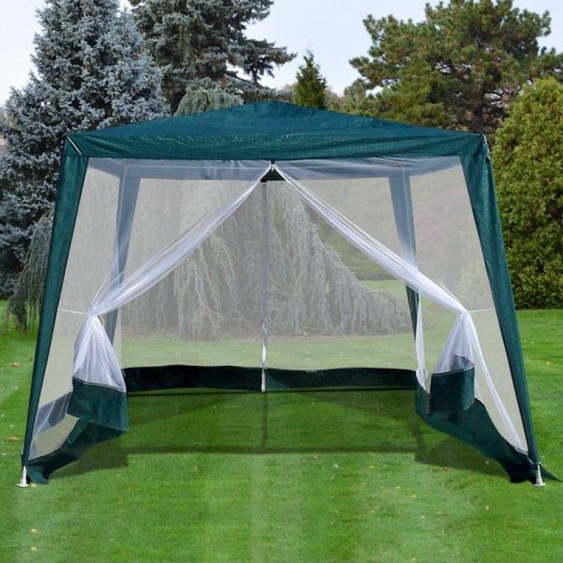 Садовый шатер Afina AFM-1035NA Green (3x3/2.4x2.4) #1