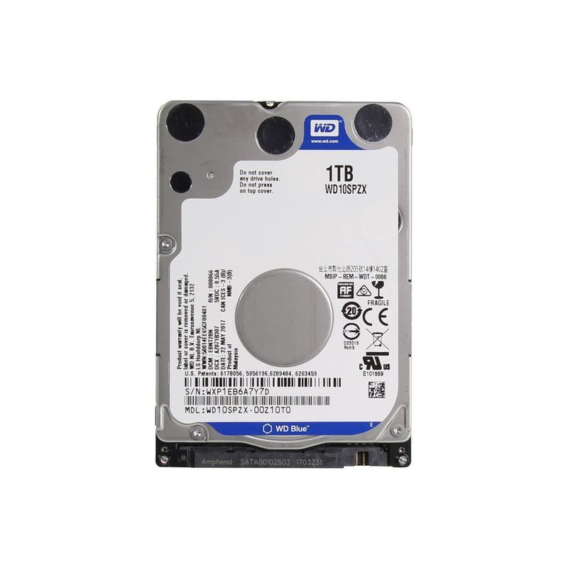 Western Digital 1 ТБ Внутренний жесткий диск SATA-III WD Blue (WD10SPZX)  #1