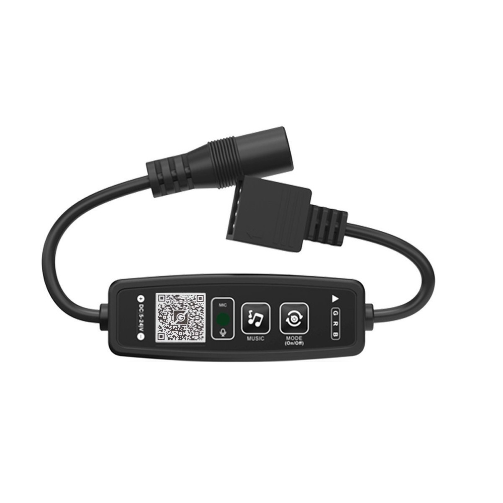 LED контроллер DC 5-24В (Bluetooth, RGB) Огонек OG-LDL42 #1