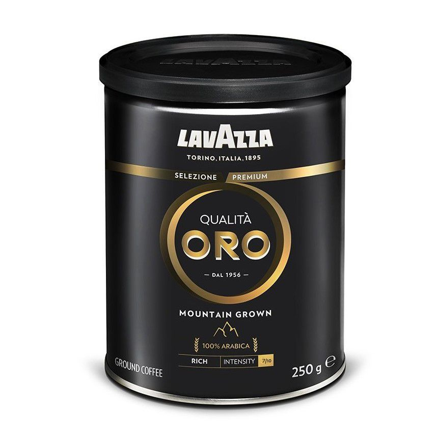 Кофе Lavazza Лавацца Qualita Oro Mountan Grown 250 г. в жестяной банке, 100% арабика  #1