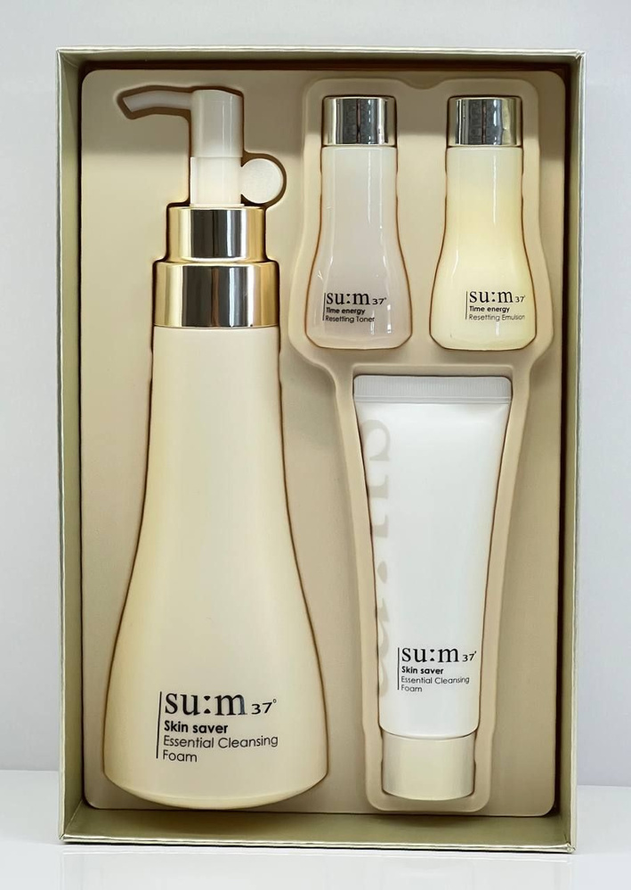 Набор средств для умывания SU:M37 Skin Saver Cleansing Foam Special Set #1