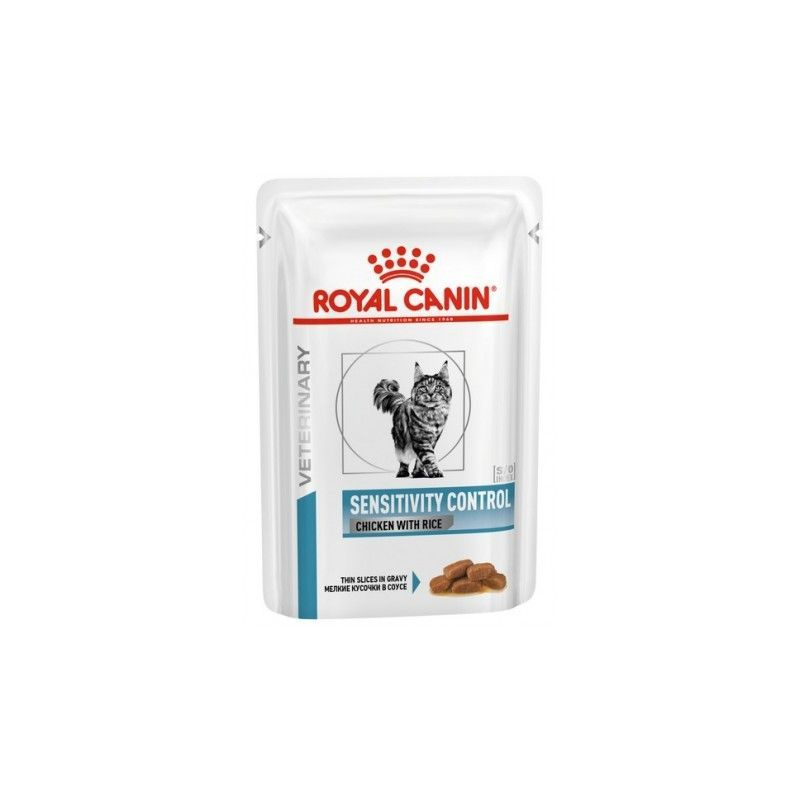 Комплект 14 шт, Пауч Royal Canin Sensitivity Control Feline для кошек с курицей рисом 85 грамм, 40350008R0 #1