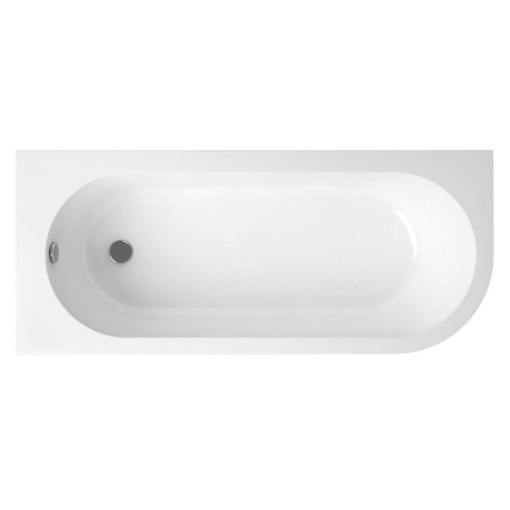 Ванна акриловая 170х72,5 Lavinia Boho Art II 3713170L: ассиметричная ванна из литьевого акрила с усиленным #1