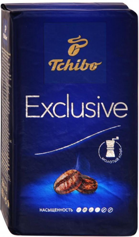 Кофе Tchibo Exclusive молотый 250 г #1