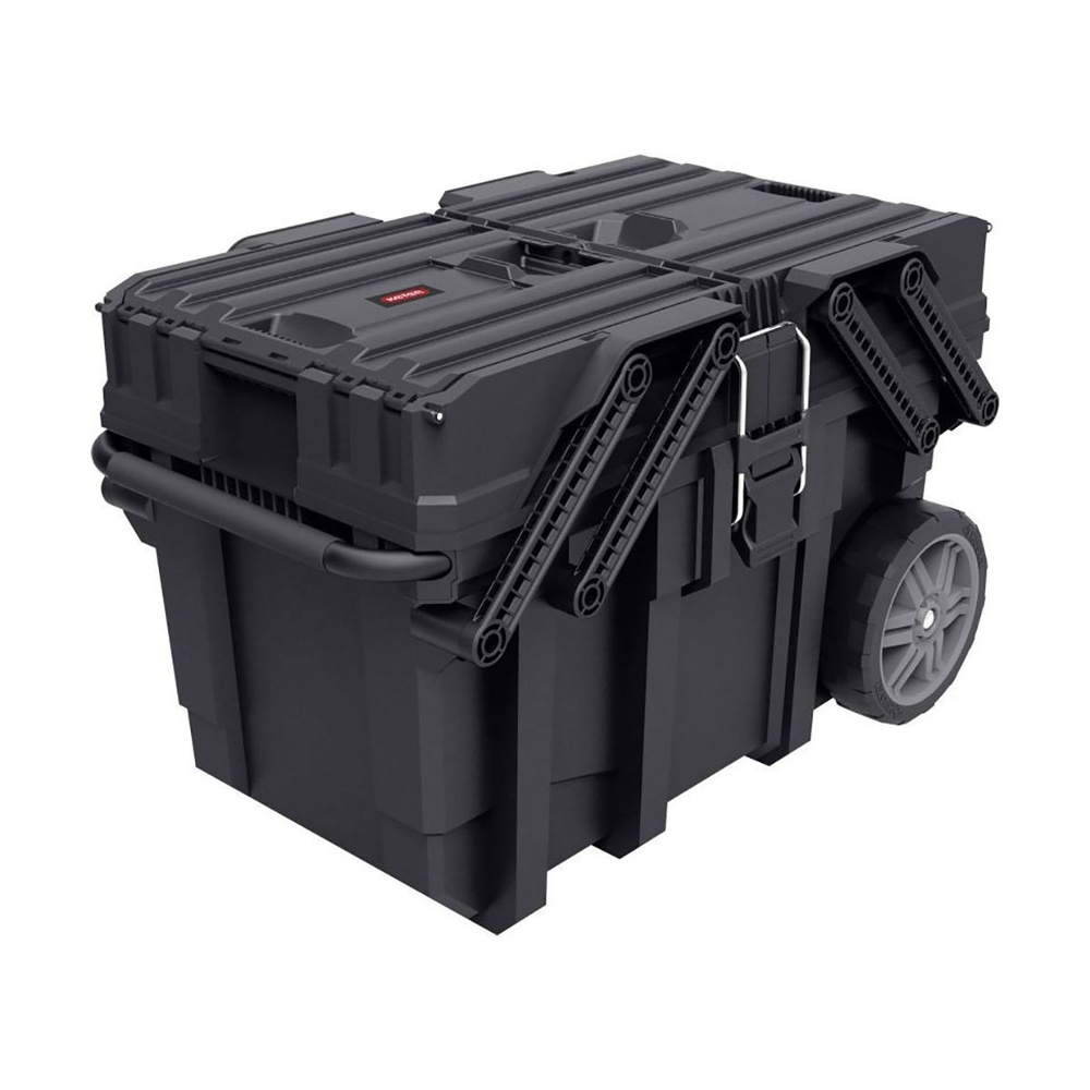 Ящик-тележка для инструментов Keter Cantilever Cart Job Box, 66 х 37,3 х 41 см, черный  #1