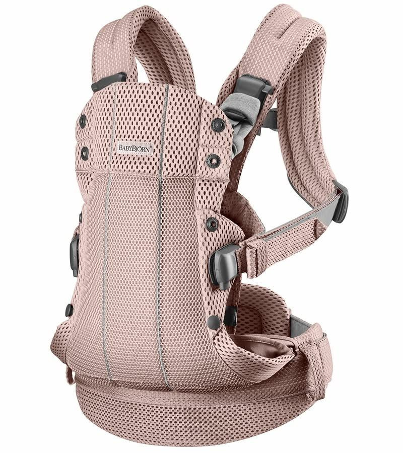 Рюкзак-переноска BABYBJORN Harmony mesh DustyPink 0880.03 #1