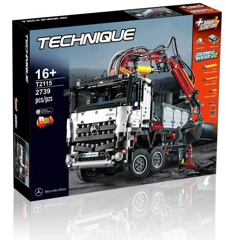 Конструктор набор Technic Техник Mercedes Benz Arocs 2739д #1