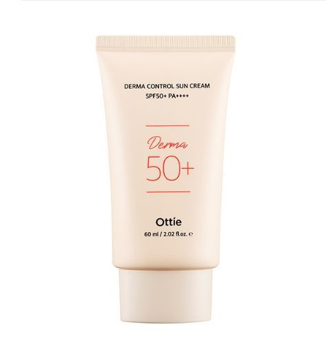 Ottie Солнцезащитный крем для проблемной кожи Derma Control Sun Cream SPF50+ PA, 60мл  #1