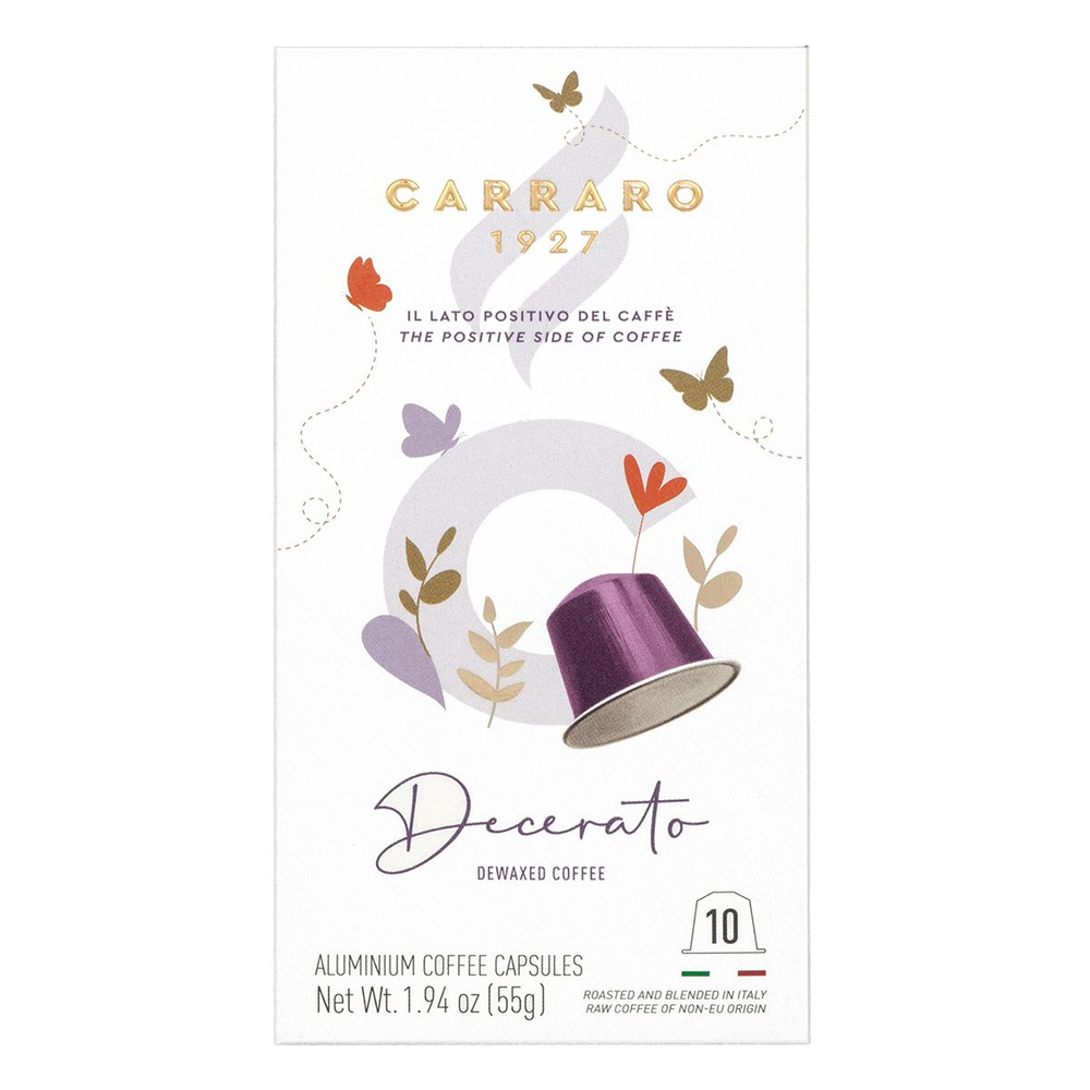 Кофе Carraro Decerato в капсулах 55 г x 10 шт #1