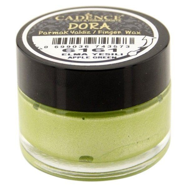 Воск для золочения Cadence Dora Water Based Finger Wax 20 ml. Apple Green-6161 #1