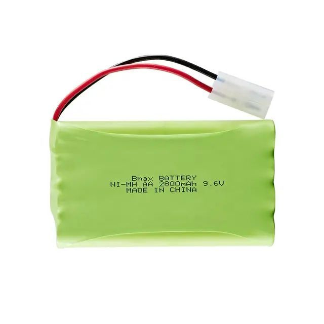 Аккумулятор Ni-Mh 9,6v AA 2800mah для радиоуправляемых игрушек, разъем KET-2P Tamiya, батарейка КЕТ-2Р #1